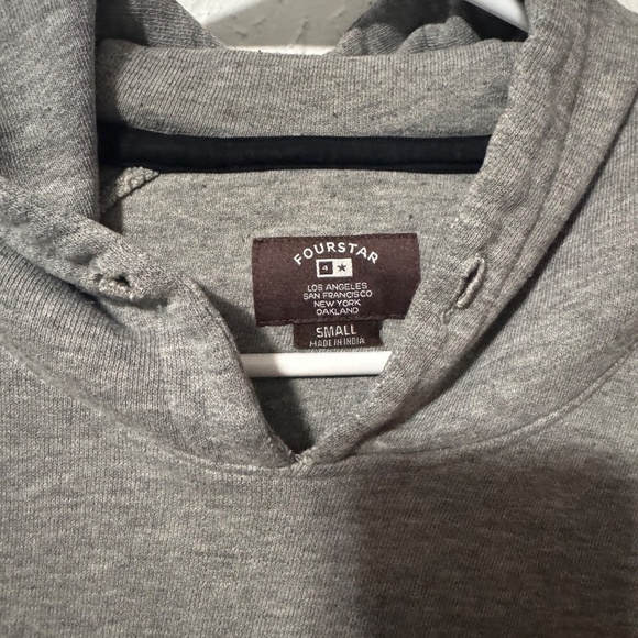 Four Star 2Tone Skateboarding Hooded Sweatshirt - Picture 6 of 6